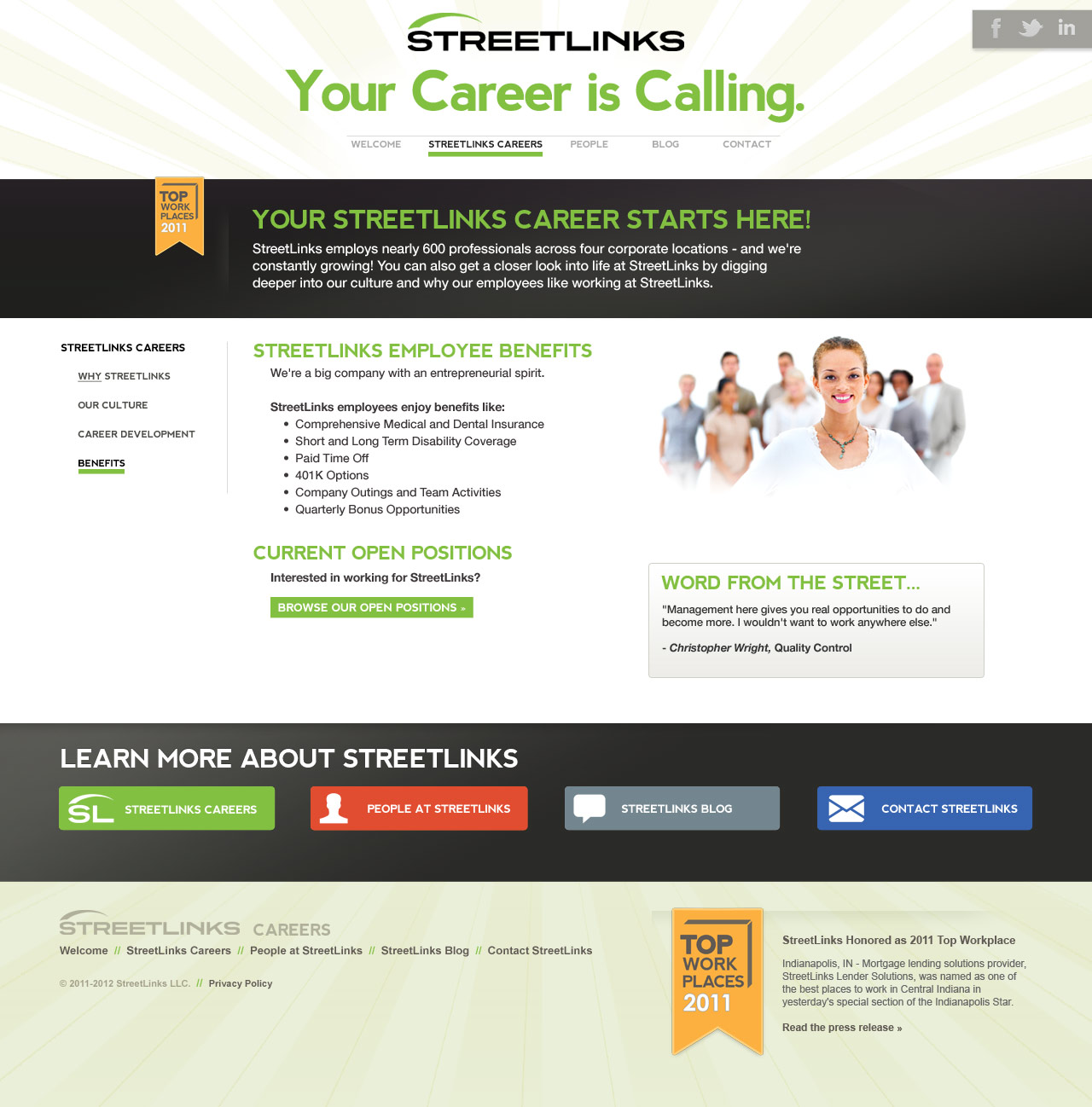 Click the close button or hit Esc key to close this And another screenshot of a Streetlinks site from dev